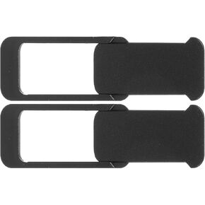 2pcs Laptop Camera Privacy Cover Slide, Black ABS Webcam Shutter in Saudi Arabia