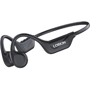 سماعات رأس LOBKIN Bone Conduction بلوتوث 5.4، سماعة أذن مفتوحة مع ميكروفون in Kuwait