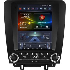 9.7Inch HD Touchscreen Stereo Car Radio Upgrade for Ford Mustang 2010-2014, 8 Core 4GB+32GB Android14 GPS Navigation with Wireless Carplay | Android Auto WiFi Bluetooth AM FM SWC DSP in Saudi Arabia