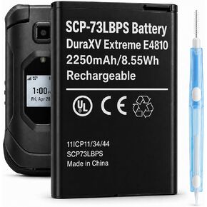 SCP-73LBPS 2250mAh Battery for Kyocera DuraXV Extreme E4810 + Clean Tool in Kuwait