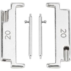 20 To 22mm Watch Band Connector Professional Precision Metal Watch Band Adapter Compatible Replacement Accessories in Saudi Arabia