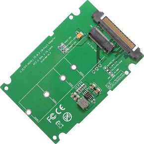 IO Crest M.2 PCIe I/F NVMe SSD to U.2 2.5-Inch SSD Adapter with Cable 2.5" SI-ADA40123 in Saudi Arabia