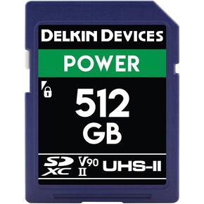 Delkin Devices DELKIN SD Power V90 UHS-II 512GB MemoryCard in Saudi Arabia
