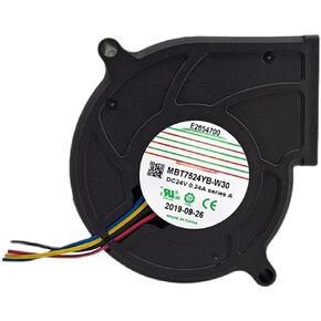MBT7524YB-W30 مروحة طبلة سحرية بأربعة أسلاك PWM 24V 0.24a 7530 in Kuwait