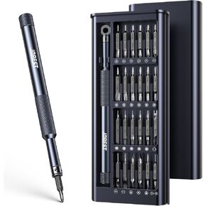 JOREST 25-IN-1 Precision Screwdriver Set, Mini Repair Tool Kit with Torx for Macbook, Computer, Laptop, iPhone, PS5, Xbox, Switch, Glasses, Watch, Ring Doorbell, Electronic, Small Gift Gadget for Men in Saudi Arabia