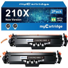 210X Black Toner Cartridges 2 Pack for HP 210X 210A MFP 4301fdw 4301fdn in Saudi Arabia