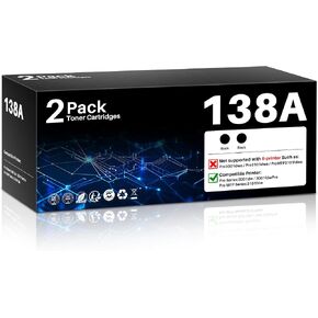 colorfly 138A Toner Cartridge [with Latest Chip] Replacement for 138a Black LaserJet Toner Cartridge W1380A 138A Black Toner Work with Pro 3001dw Pro 3001fdw MFP 3101fdw Printers in Saudi Arabia