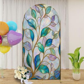 7.2FT Arch Backdrop Cover Virgin Painting Wedding Arch Cover Spandex Fitted Stretchy Backdrop Stand Covers for Birthday Party Wedding Decoration in Saudi Arabia