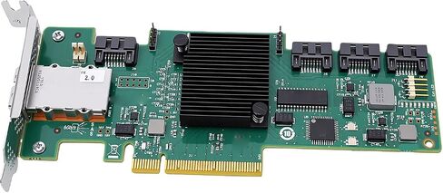 SAS 9212 4i4e Controller Card, PCI Express 2.0 x8 6Gbps HBA for in Saudi Arabia
