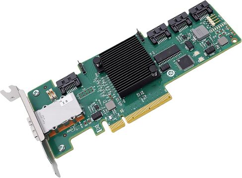 SAS 9212 4i4e Controller Card, PCI Express 2.0 x8 6Gbps HBA for in Saudi Arabia