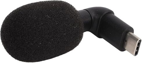 Diyeeni Smartphone Video Mini Microphone, Omnidirectional High Sensitivity Type C Mic, Plug and Play, for Voice Chat, Video Conference, Recording, Podcast & Game Streaming in Saudi Arabia