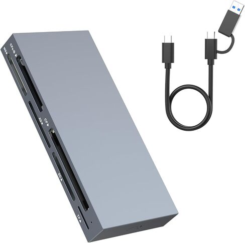 قارئ بطاقات USB 3.2 Gen 2 بسرعة 10 جيجابت في الثانية 6 في 1 لـ CFexpress SD TF in Kuwait