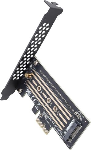 M.2 NVMe to PCIe X4 5.0 Adapter Fast Data Transfer 32Gbps Speed for PC Upgrade 1 X M.2 Adapter Card in Saudi Arabia