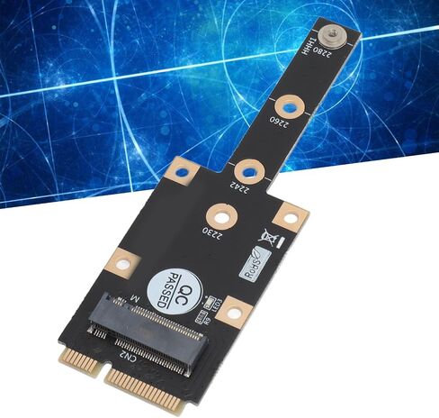 Reliable Mini PCIE to M.2 M Key Adapter Card Versatile Conversion for 2230 2242 2260 2280 .2 SSDs Durable Design in Saudi Arabia