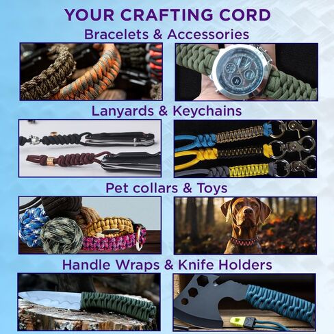 TECEUM Paracord Rope Type III 550 – Tactical MIL-SPEC – Outdoor para Cord in Kuwait