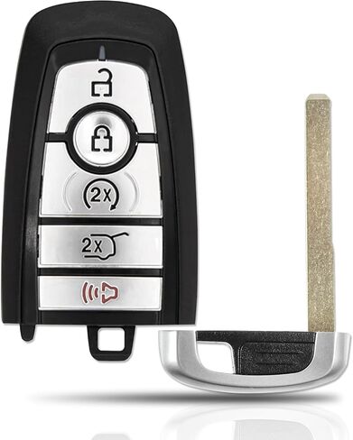 5-Button Key Fob Fit for 17-22 Ford Edge 18-22 Expedition 18-24 Explorer in Saudi Arabia