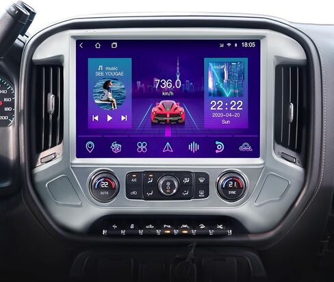 13.1 Inch 8 Core Radio for Chevy Silverado GMC Sierra 2014-2018 in Saudi Arabia