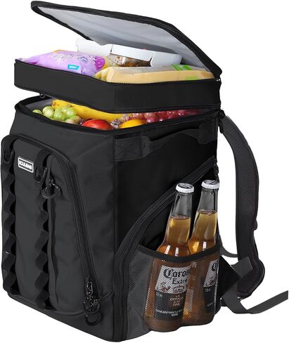 Beach Cooler Backpack for Men 36cans Insulated Backpack Cooler Lunch Bag for Women Camping Hiking Picnic Travel for 18 Hours Cooling 30L in Kuwait