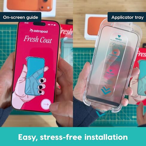 Fresh Coat 2.0 Screen Protector for iPhone 17 Pro Max and 18 Pro Max in Saudi Arabia