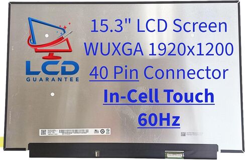 Laptop Screen Replacement for Lenovo 5D11P86181 15.3" WUXGA 60Hz Touch in-Cell in Saudi Arabia
