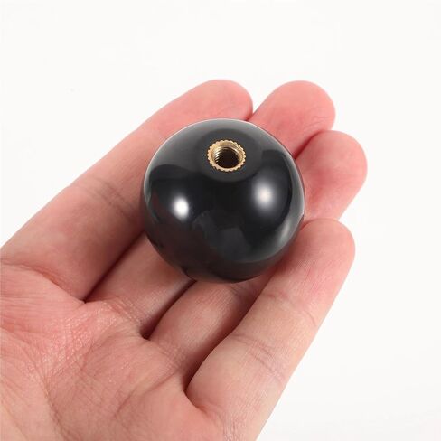 bogniga 24Pcs M6 Ball Top Joystick Handles Arcade Replacement Controller Black Plastic Smooth Gaming Joystick Heads Kit in Saudi Arabia