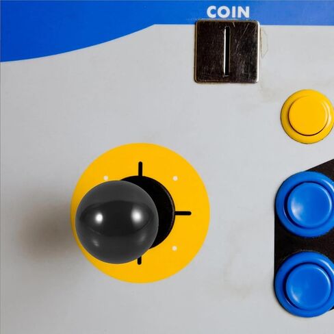 bogniga 24Pcs M6 Ball Top Joystick Handles Arcade Replacement Controller Black Plastic Smooth Gaming Joystick Heads Kit in Saudi Arabia