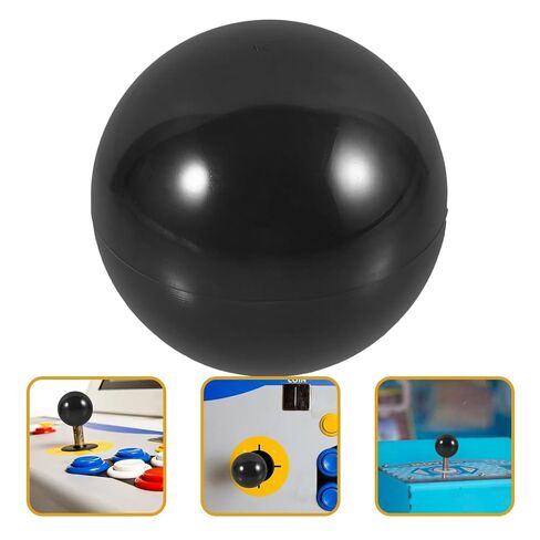 bogniga 30Pcs M6 Ball Rocker Joystick Replacement for Gaming Console, Black Plastic Controller Handle Lever in Saudi Arabia