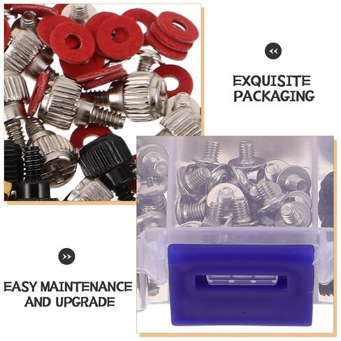 360pcs Computer Screw Kit for Desktop Hard Drive and Cooling Fans with Plain Carbon Steel Material, Stable Fan Installation and Effortless Upgrades, Compact Box for PC Case in Saudi Arabia