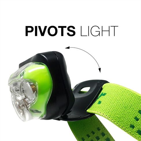 Energizer LED Headlamp, Bright and Durable, Lightweight, Built For Camping, Hiking, Outdoors, Emergency Light, Best Head Lamp for Adults and Kids, Batteries Included in Saudi Arabia
