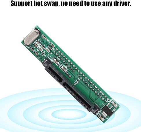 2.5" HDD to IDE 44Pin Converter Adapter Card, Reliable & Compact Design, Ideal for Upgrading Old Motherboards, Fits for Various 2.5" Drives, Green, 1 Unit in Saudi Arabia