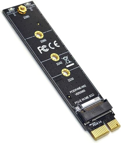 NVME M.2 to PCIE3.0 1X High Speed Adapter Card for PC Gaming Setup Compact 2230 2242 2260 2280 in Saudi Arabia