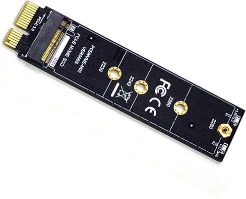 NVME M.2 to PCIE3.0 1X High Speed Adapter Card for PC Gaming Setup Compact 2230 2242 2260 2280 in Saudi Arabia