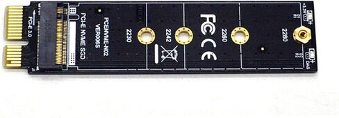 NVME M.2 to PCIE3.0 1X High Speed Adapter Card for PC Gaming Setup Compact 2230 2242 2260 2280 in Saudi Arabia