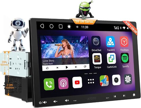 ATOTO S8 Ultra Android Single DIN & Double DIN Car Stereo, 6G+128G, 4G LTE in Saudi Arabia