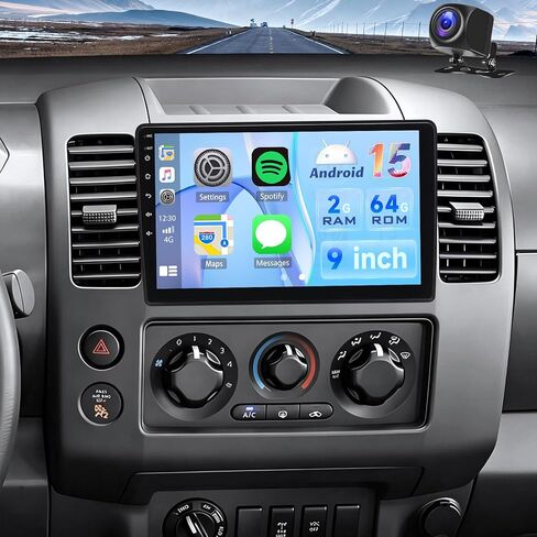 4Core+64G Android Car Radio for Nissan Frontier Pathfinder 2005-2008 in Kuwait