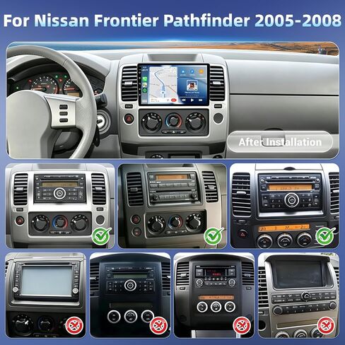 4Core+64G Android Car Radio for Nissan Frontier Pathfinder 2005-2008 in Kuwait