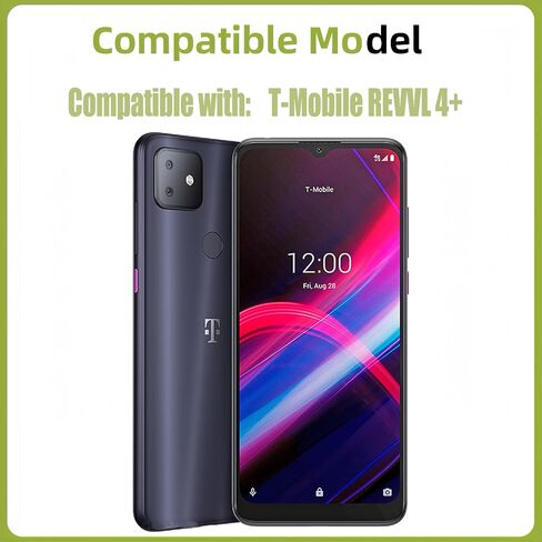 LCD Display [with Fingerprint Function] Compatible with T-Mobile Revvl 4+ Plus [6.52 inch] 5062W, 5062Z Screen Touch Digitizer Assembly LCD Display with Repair kit in Saudi Arabia