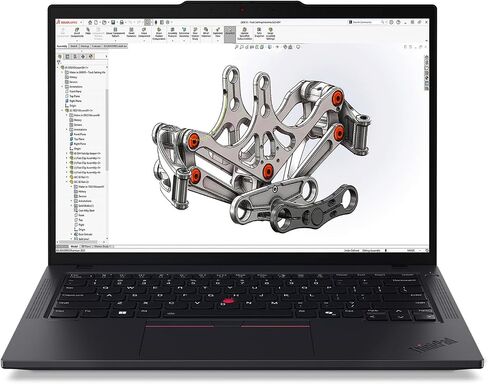 Lenovo ThinkPad P14s Gen 6 Workstation, Intel Ultra 7 255H, NVIDIA RTX PRO500 GDDR7, 14.5" UHD (2560 x 1600) IPS Anti-Glare, 90 Hz, 32 GB DDR5 RAM, 2 TB SSD, 5MP IR Camera, WiFi 7, Win 11 Pro - Black in Saudi Arabia