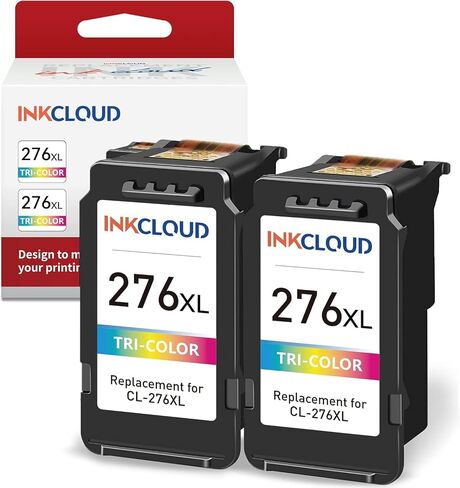 276XL Color Ink Cartridge Replacement for Canon PG-276 276XL PG276 276 XL in Kuwait