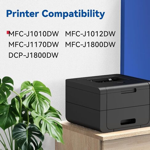 LC401XL Ink Cartridges Compatible for Brother Printer LC401 401XL 10-Pack in Kuwait