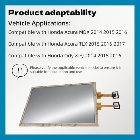 7" Touch Screen Glass Digitizer Navigation Radio Compatible with Honda Acura MDX 2014 2015 2016 TLX 2015 2016,2017 Fit for Honda Odyssey 2014 2015 2016 Replace 39540-TZ3-A140-M1 in Saudi Arabia