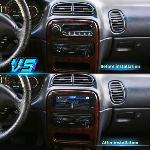 Car Stereo Radio for Chrysler Concorde 2002 2003 2004 CarPlay Android Auto in Saudi Arabia