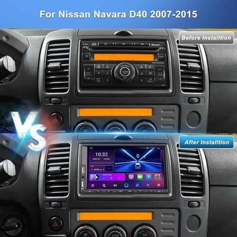 4+64G Car Stereo Radio for Nissan Navara D40 2007-2015 CarPlay Android Auto in Saudi Arabia