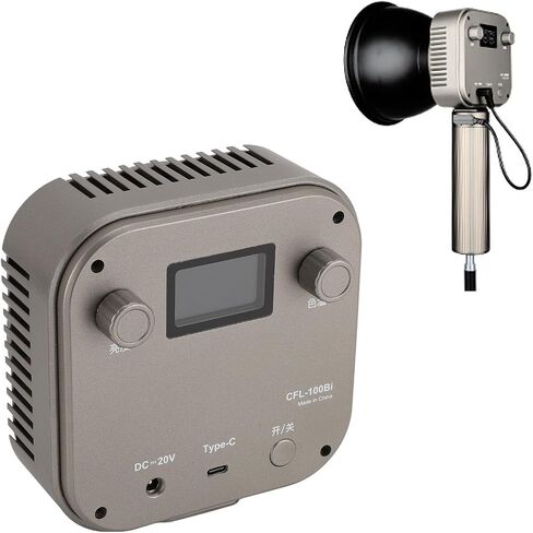 Cryfokt 100W COB LED Video Light with BowensMount 3000 to 6500K Ra97 for in Saudi Arabia