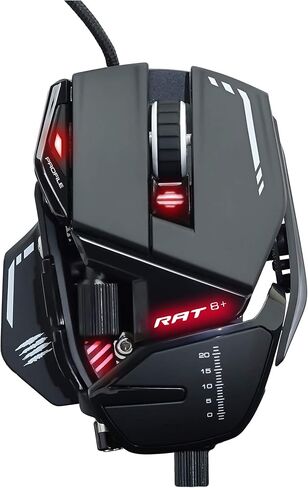 MAD CATZ Rat 4+ Gaming Mouse Black in Saudi Arabia