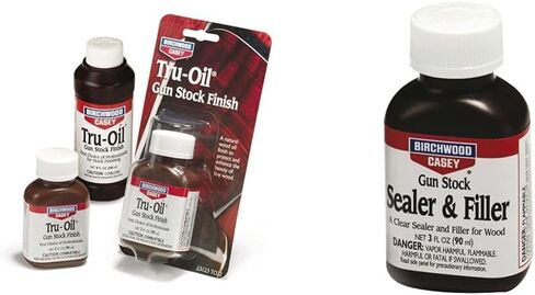 Birchwood Casey True-Oil Gun Stock Finish 8-Ounce Gun Stock Sealer & Filler for Wood, 3 OZ in Saudi Arabia