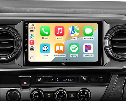 Car Stereo Radio for Toyota Tacoma 2016-2023, Wireless CarPlay Android Auto in Kuwait