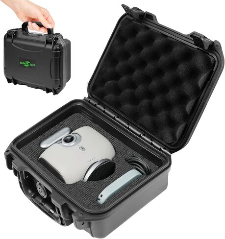 sarlar for XbotGo Falcon Hard Shell Case, Waterproof Protective Carrying Box with Custom Foam Insert for AI Action Camera and Quick Release Plate, Shockproof Travel Organizer, Lightweight and Durable in Saudi Arabia