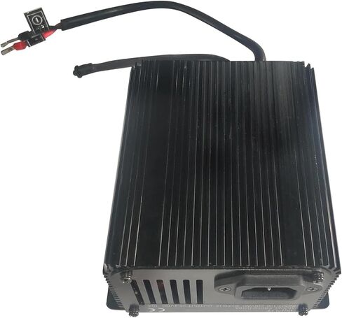 Black ESCH24V10A Battery Charger 24V 10A Compatible with Big Joe LPT26 LPT33 T40 Pallet Truck Jack in Saudi Arabia