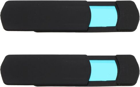 2Pcs Laptop Webcam Cover for Privacy Protection, Black ABS in Kuwait